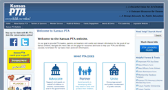 Desktop Screenshot of kansas-pta.org